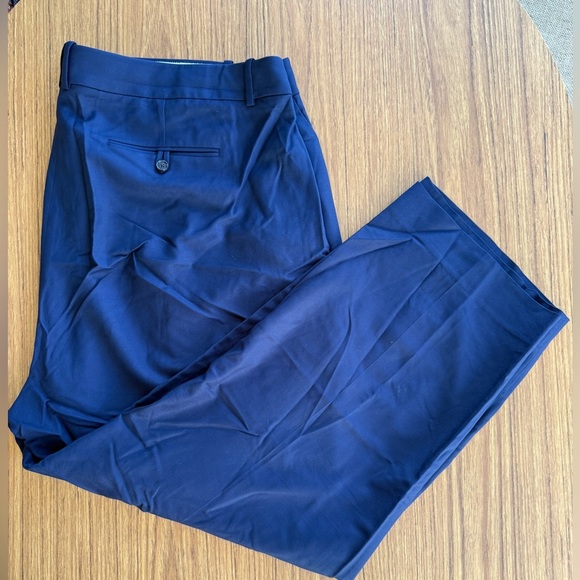 J. Crew Pants - J.Crew Pleated Wide Leg Trousers Navy Women’s Size 22 New with Button Tag